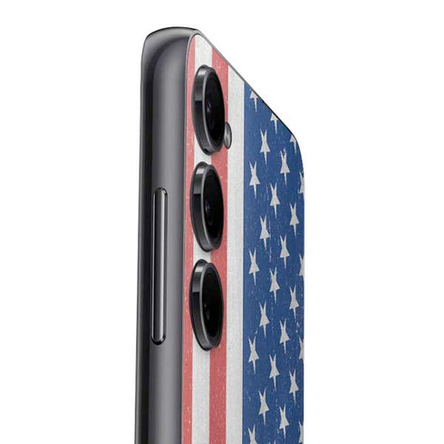 American Flag Distressed Galaxy A14 5G Skin